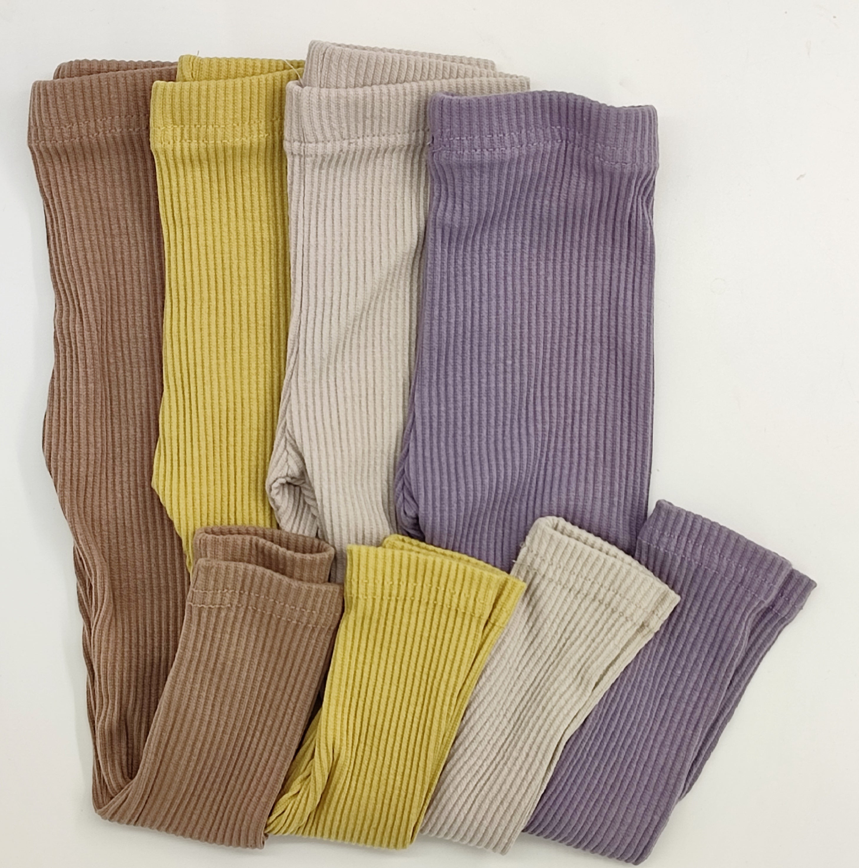 Ripp Leggings pastell