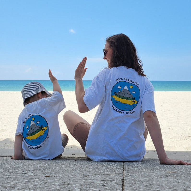 Kids Shirt Hey Paradise