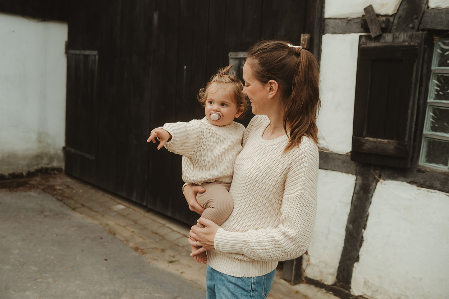 Mom Knit Pullover Lemon