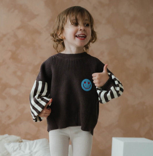 Circus Knit Pullover brown