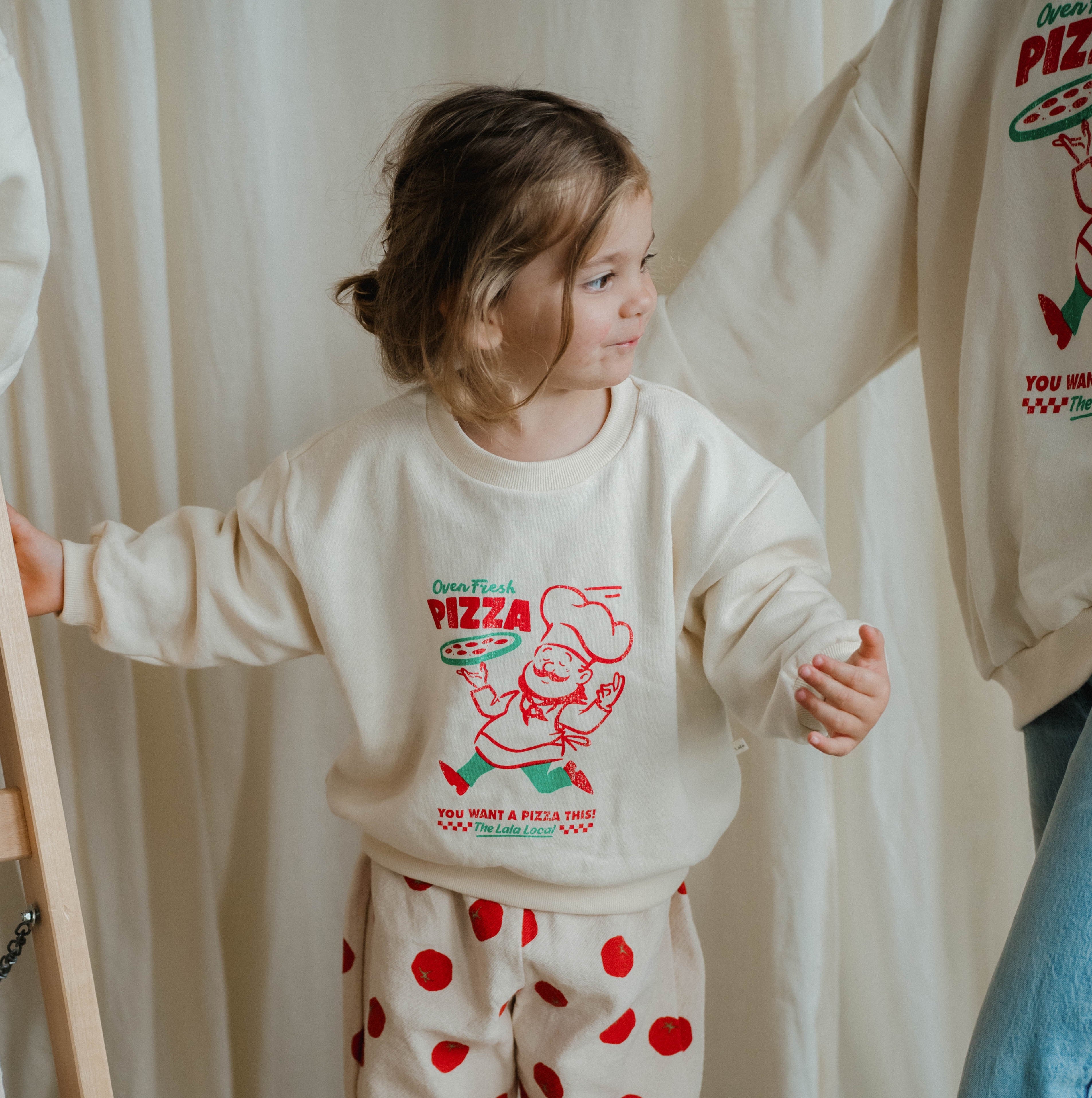 Fresh Pizza Kids Pullover