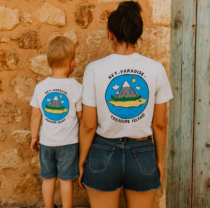Mini Shirt Hey Paradise