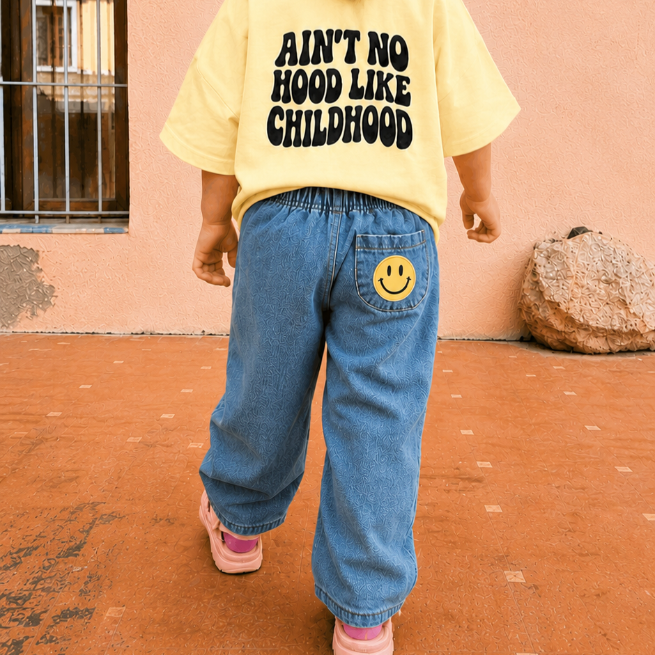 Smiley Denim Jeans