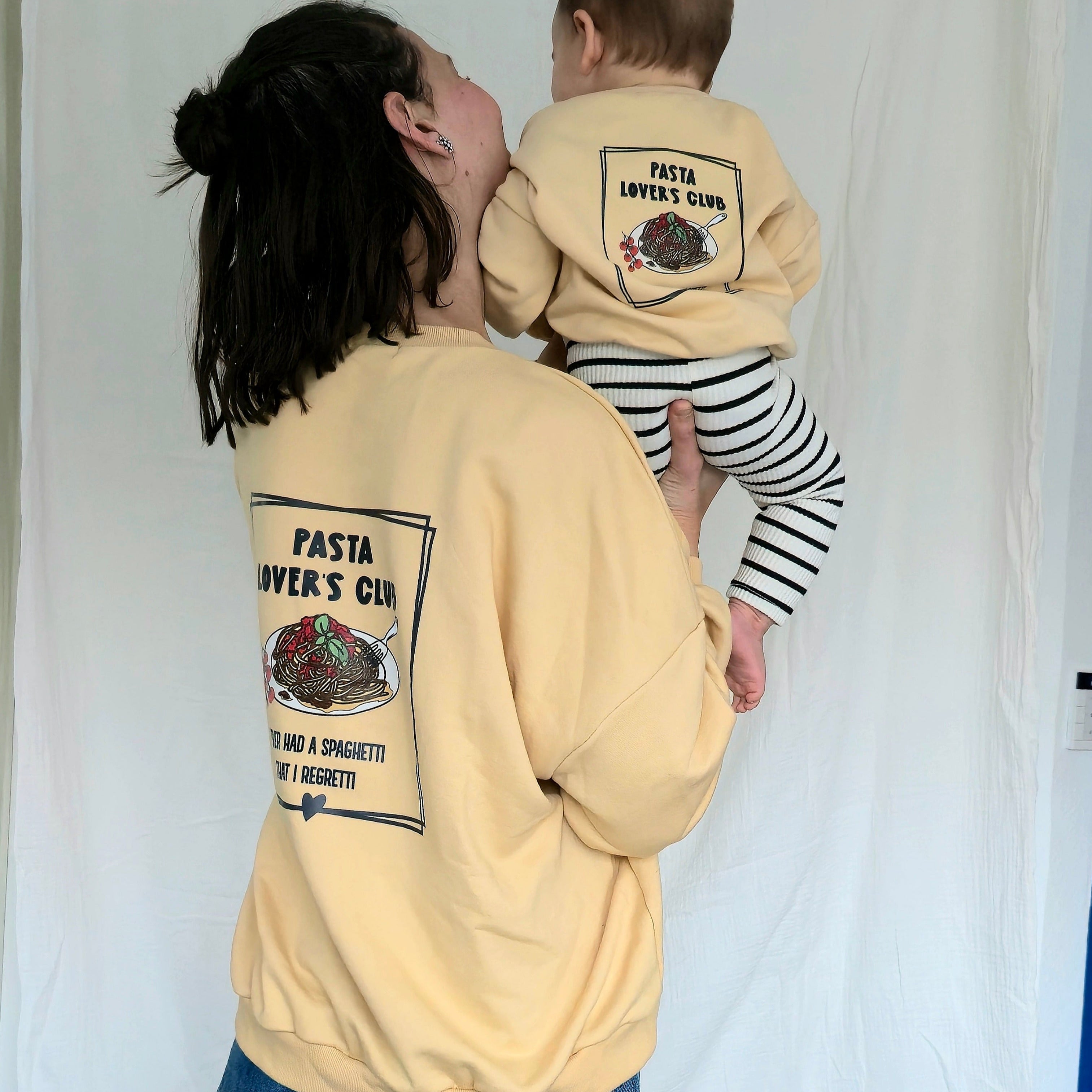 Pasta Lovers Mom Sweater