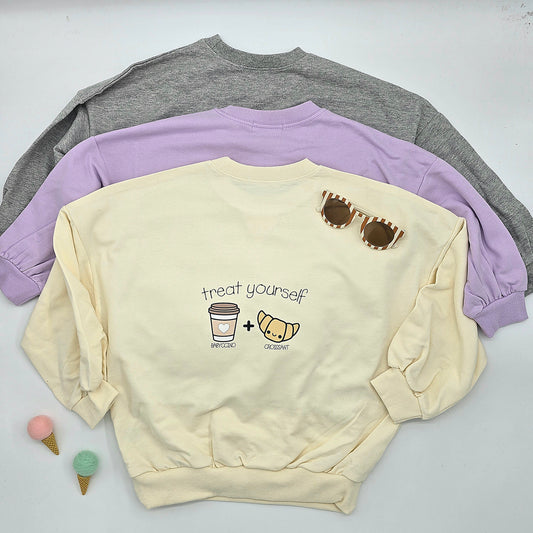 Babyccino & Croissant Sweater