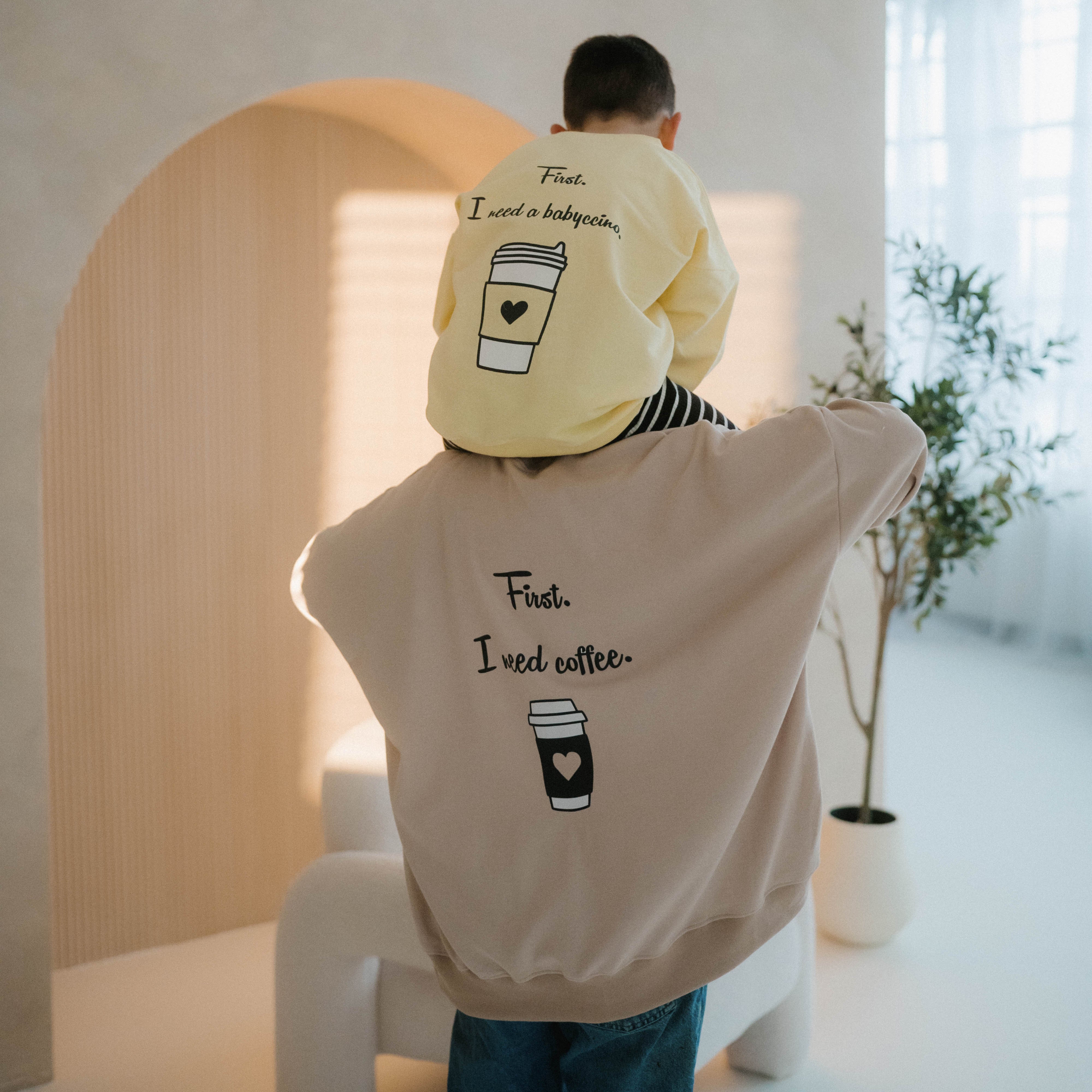 First I need coffee Mom