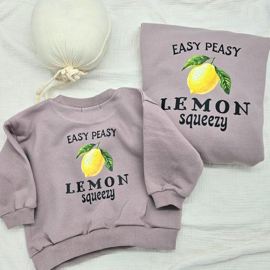 Lemon Squeezy Mom Sweater