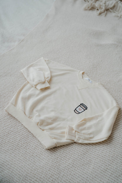 Babyccino & Croissant Sweater
